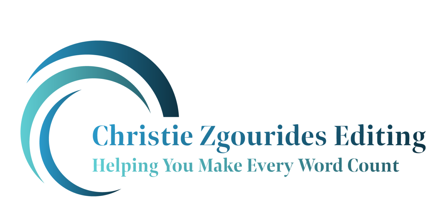 A blue and black logo for the company leslie zgourides.